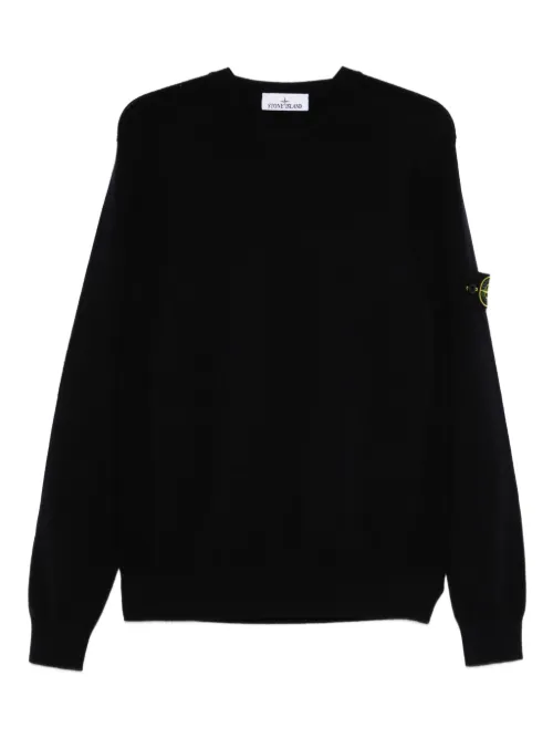 Pull à patch logo - Stone Island - Modalova