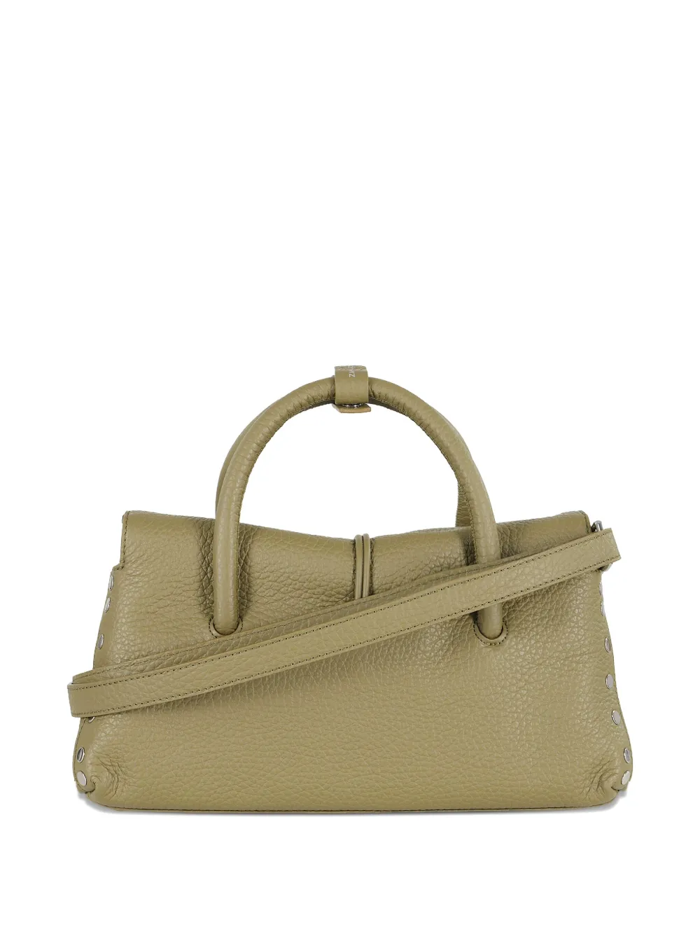 Zanellato leather tote bag Geel