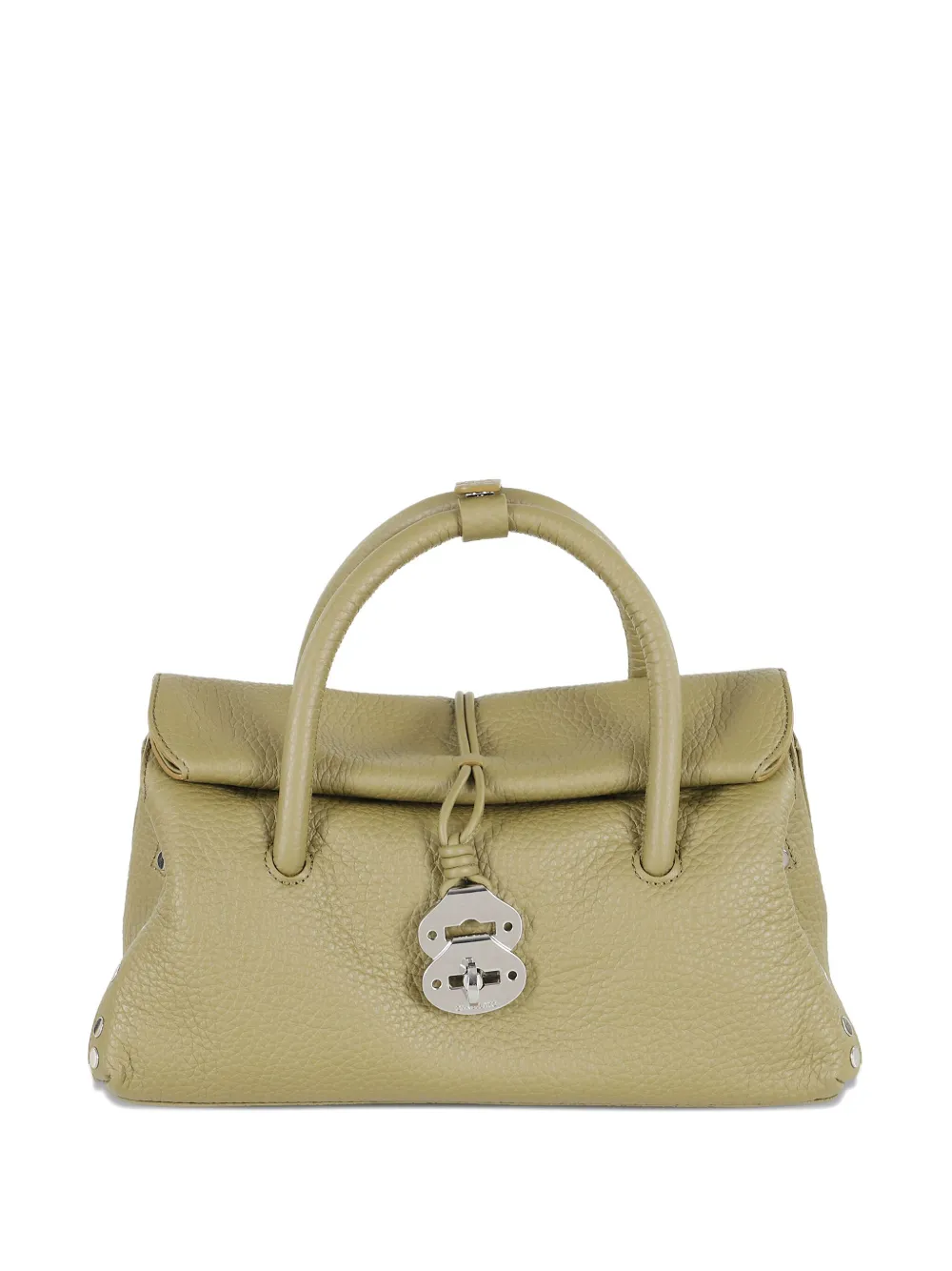 Zanellato leather tote bag Geel
