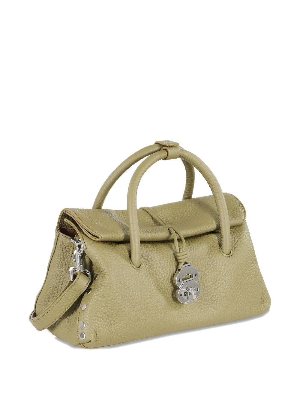Zanellato leather tote bag Geel