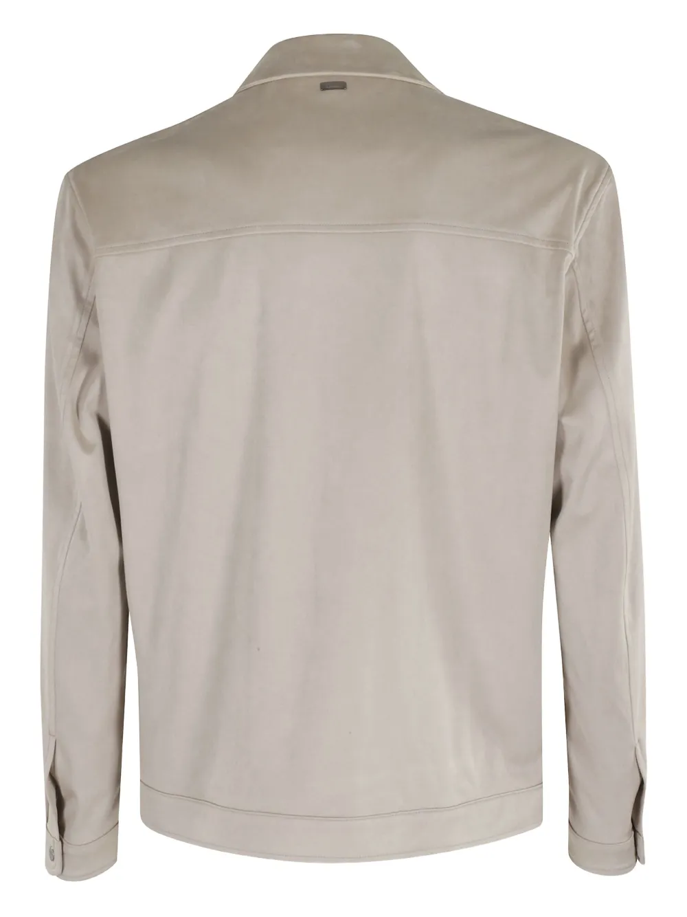 Herno Shirtjack met opgestikte zak Beige