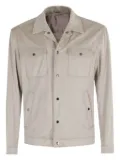Herno patch-pocket shirt jacket - Neutrals