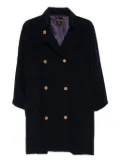 Celine Pre-Owned 1980s felted coat - Blue