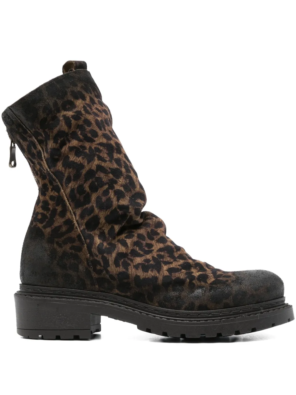 Metisse 40mm leopard-print slouch boots - ブラウン Metisse 40mm leopard-print slouch boots - ブラウン