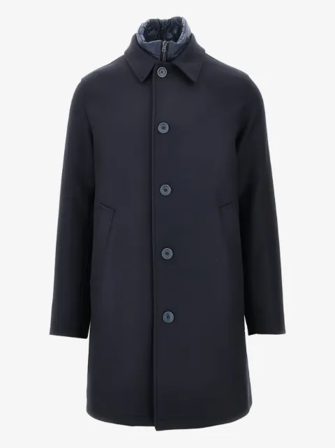 Herno layered coat