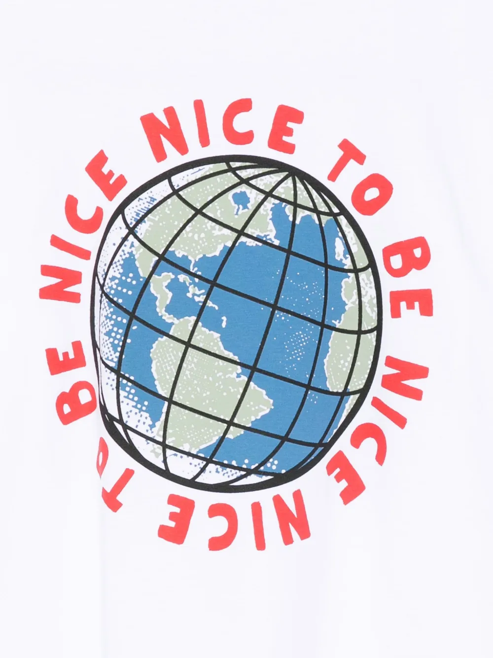 Stella McCartney Kids T-shirt met print Wit