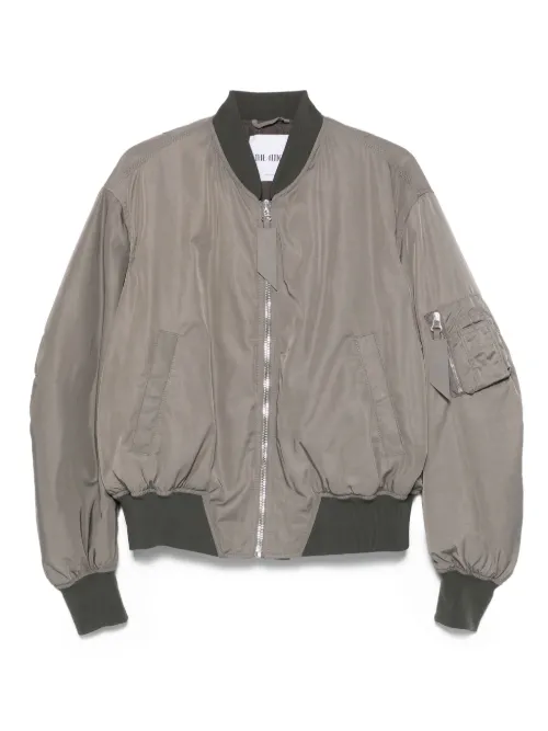 Veste bomber à fermeture zippée - The Attico - Modalova