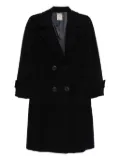 Celine Pre-Owned 1980s double-breasted coat - Blue