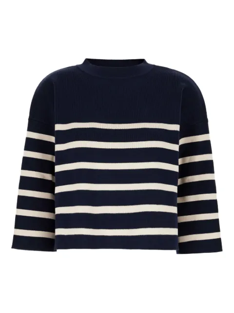 Weekend Max Mara striped rib-knit sweater 