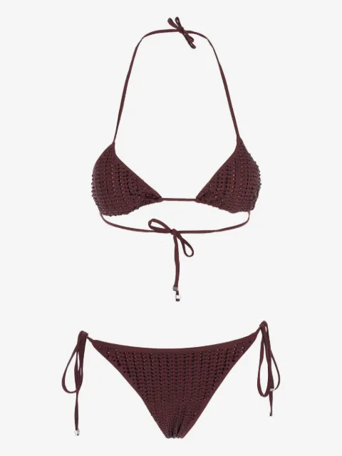 VENUJA bikini con apliques de strass