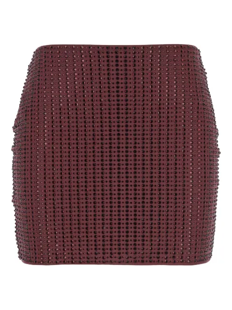 VENUJA rhinestone-embellished mini skirt