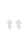 Roberto Coin 18kt white gold Flower drop earrings - Silver