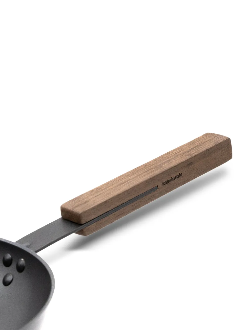 Knindustrie Wood-handle Frying Pan (28cm) In Black