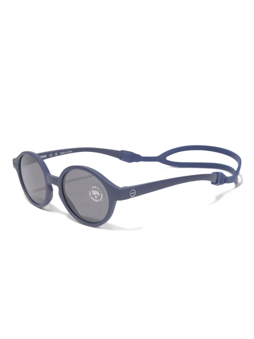 IZIPIZI KIDS Zonnebril met rond montuur Blauw