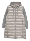 Herno hooded quilted coat - Grey