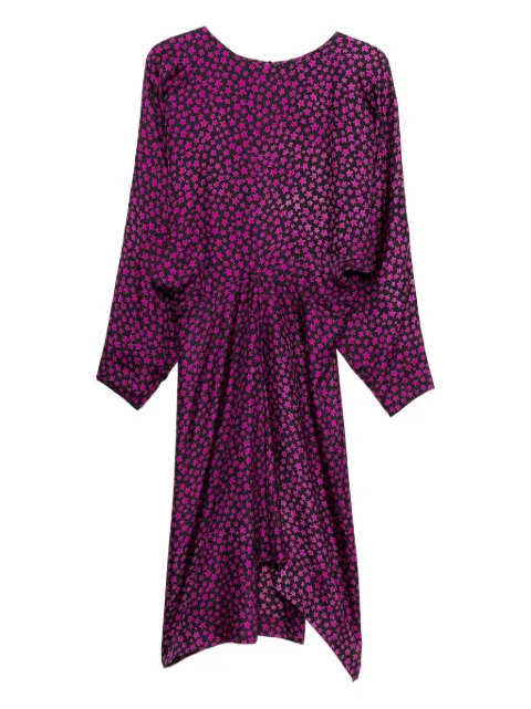 Saint Laurent Pre-Owned 2008 star-print silk dress