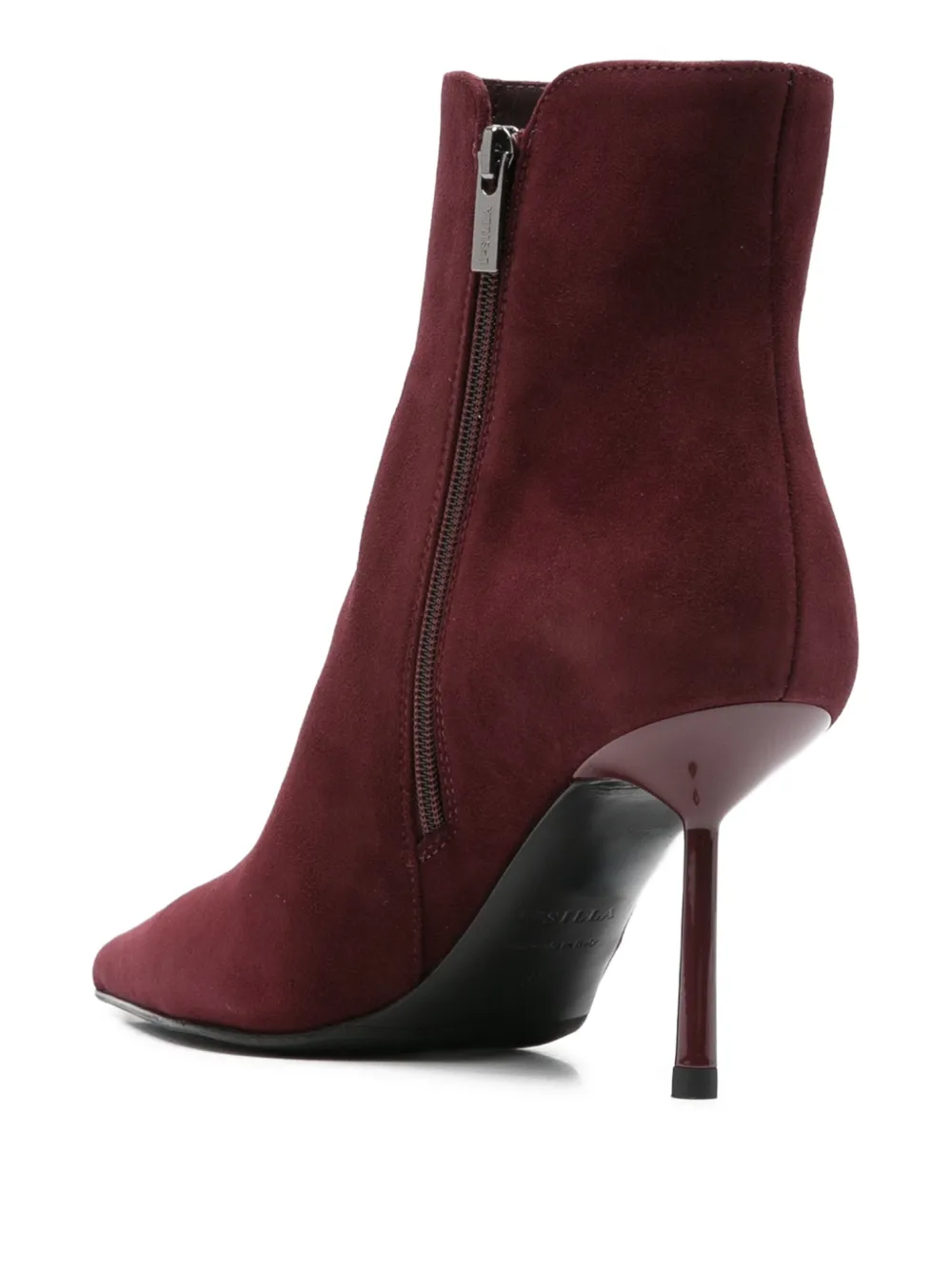 Le Silla 90mm pointed-toe stiletto boots Rood