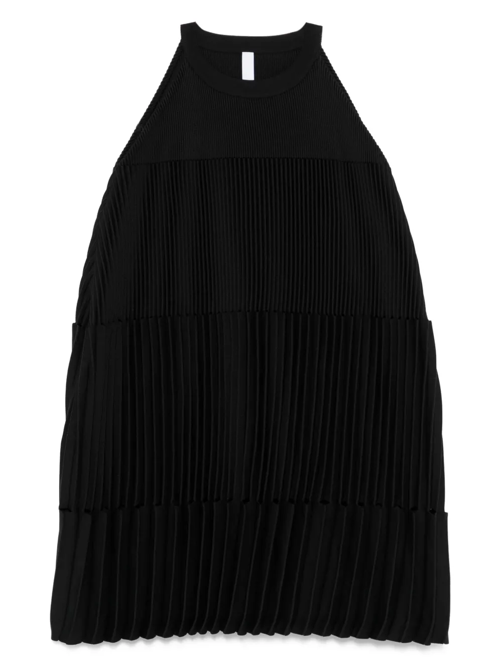 CFCL pleated side-pocket dress - Nero