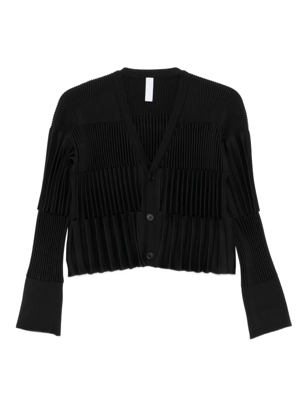 CFCL pleated cardigan | Black | Image 1