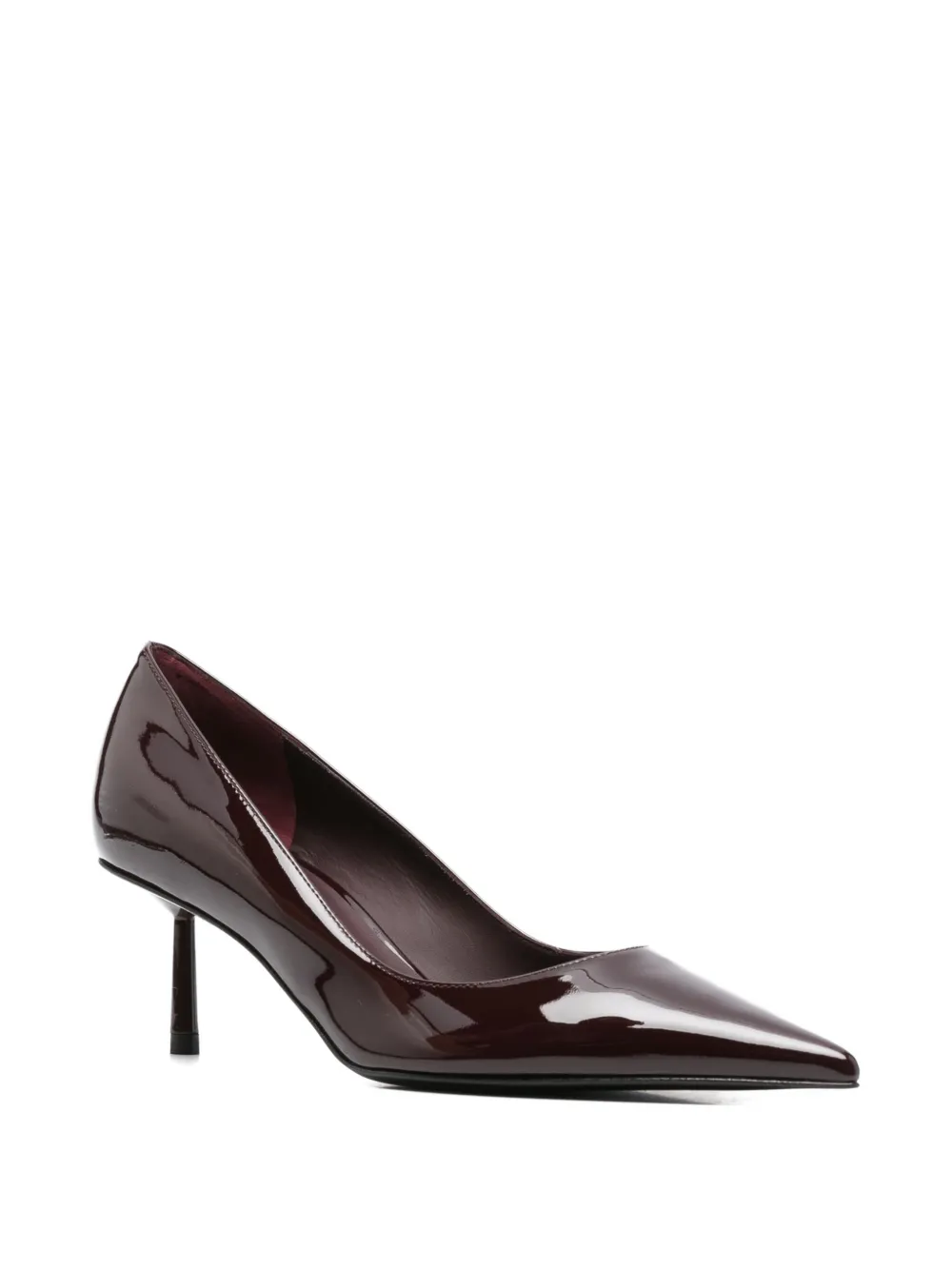 Le Silla 60mm pointed-toe leather pumps Red