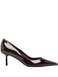Le Silla 60mm pointed-toe leather pumps - Red