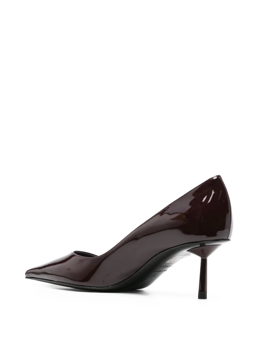 Le Silla 60mm pointed-toe leather pumps Red