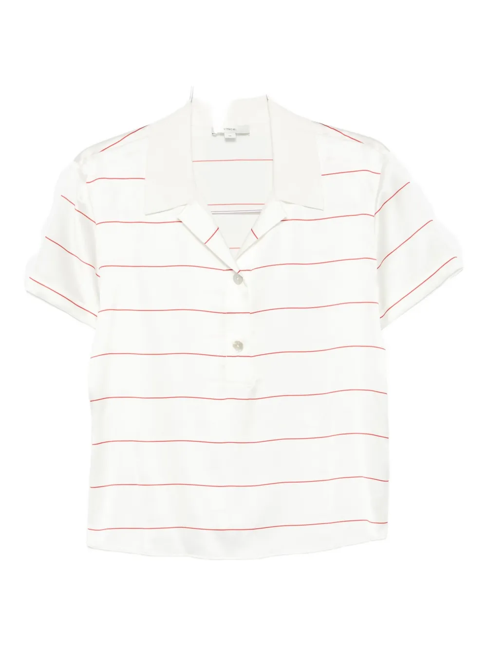 Vince Gestreepte blouse Wit