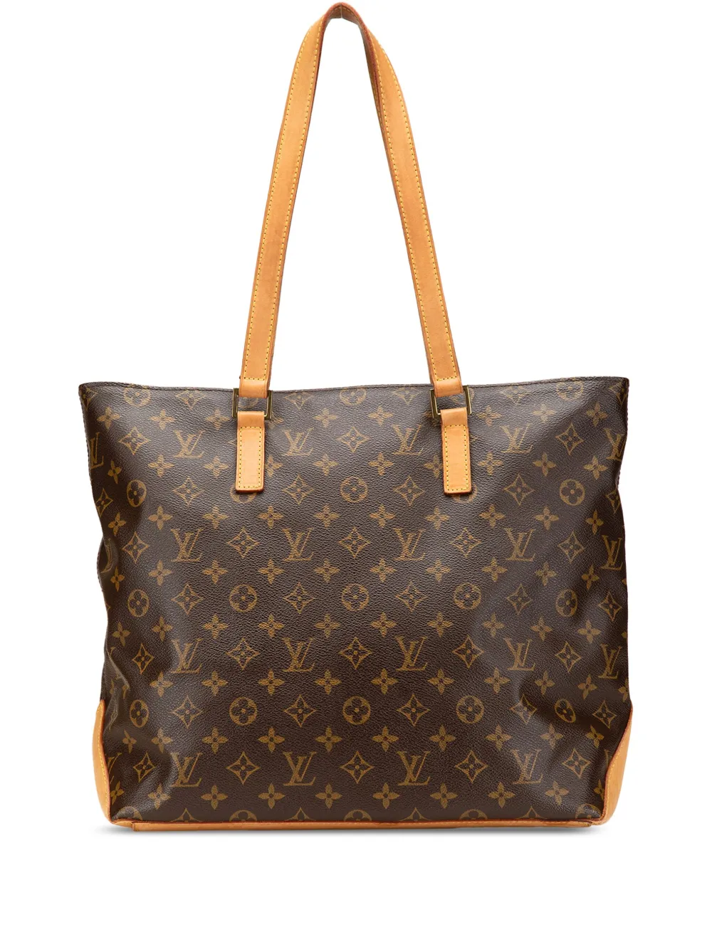 Louis Vuitton Pre-Owned 2002 Monogram Cabas Mezzo tote bag | Brown | Image 1