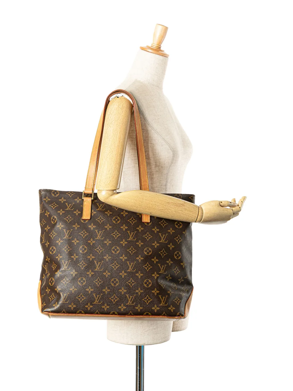 Louis Vuitton Pre-Owned 2002 Monogram Cabas Mezzo tote bag | Pre-Owned | Image 2