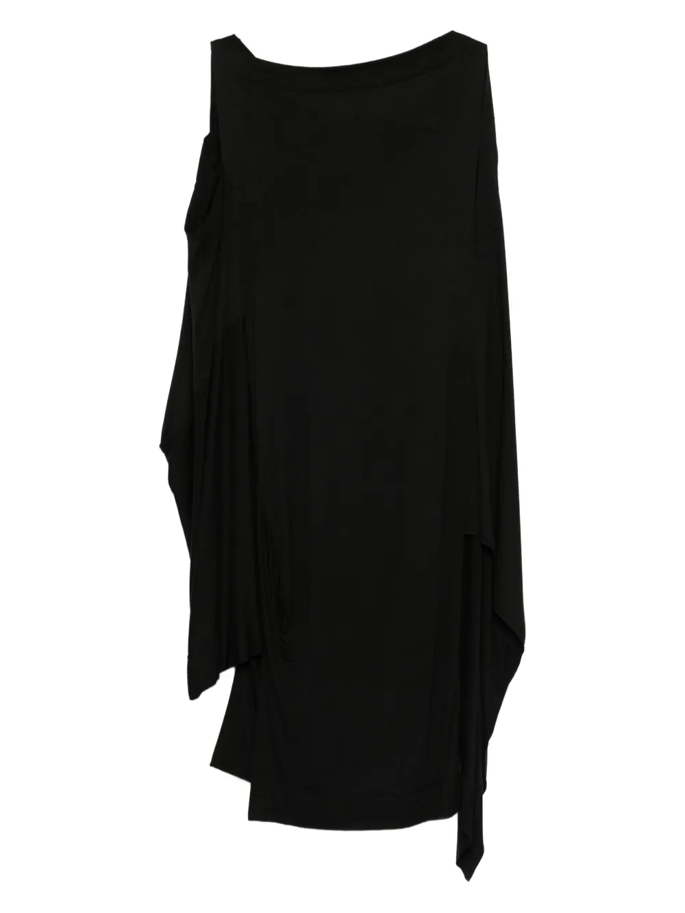Vivienne Westwood Pre-Owned 2017 asymmetric draped dress | Black | Image 1