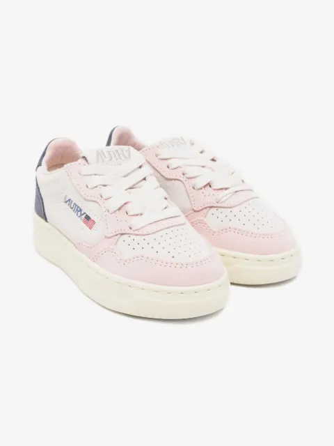 Autry Kids perforated leather sneakers