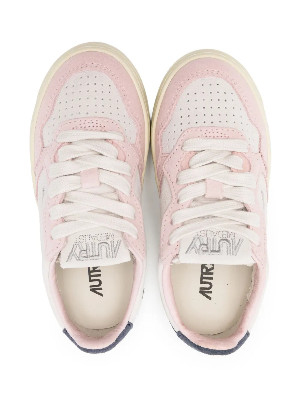 Autry Kids perforated leather sneakers White