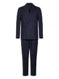 FRANZESE COLLECTION pinstripe double-breasted suit - Blue