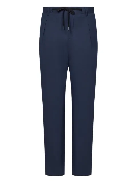 FRANZESE COLLECTION Stefano De Martino pleated drawstring trousers