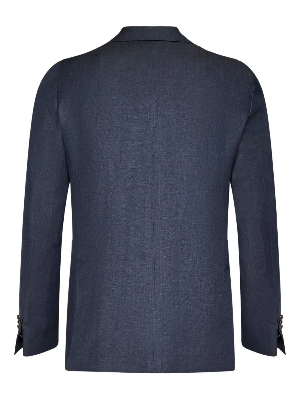 FRANZESE COLLECTION Blazer met dubbele rij knopen en opstaande revers Blauw