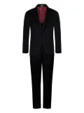 FRANZESE COLLECTION James Bond pinstripe peak-lapel suit - Black