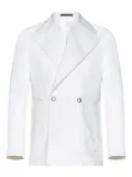 FRANZESE COLLECTION Scarface double-breasted peak-lapel blazer - White