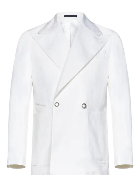 FRANZESE COLLECTION Scarface double-breasted peak-lapel blazer