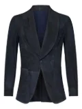 FRANZESE COLLECTION shawl-collar patch-pocket blazer - Blue