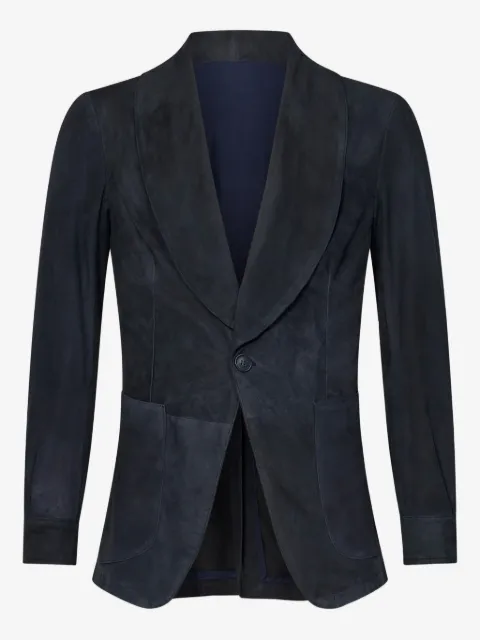 FRANZESE COLLECTION shawl-collar patch-pocket blazer
