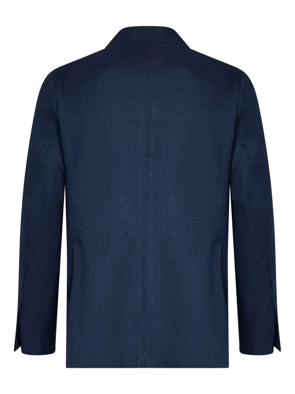 FRANZESE COLLECTION double-breasted peak-lapel blazer Blauw