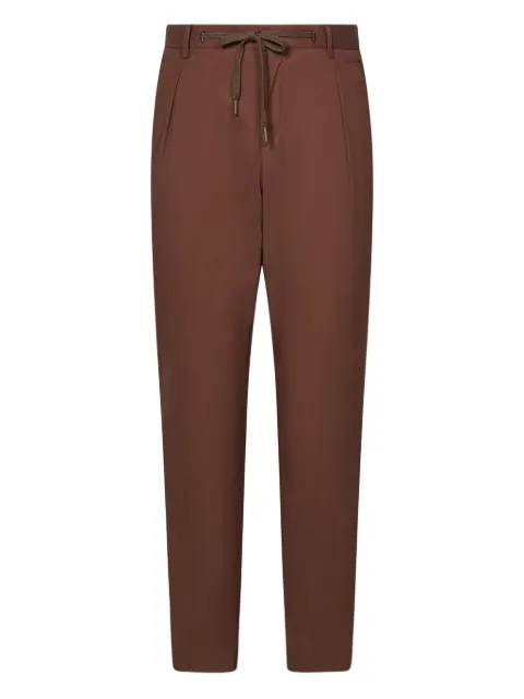 FRANZESE COLLECTION Stefano De Martino pleated drawstring trousers