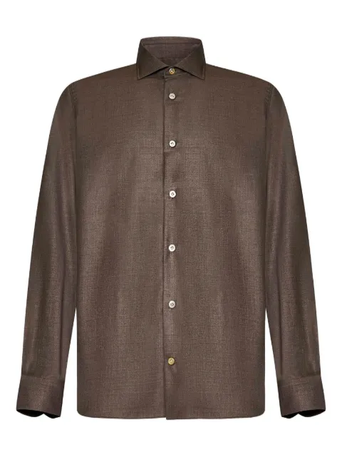 FRANZESE COLLECTION Donald Trump pointed-collar buttoned shirt