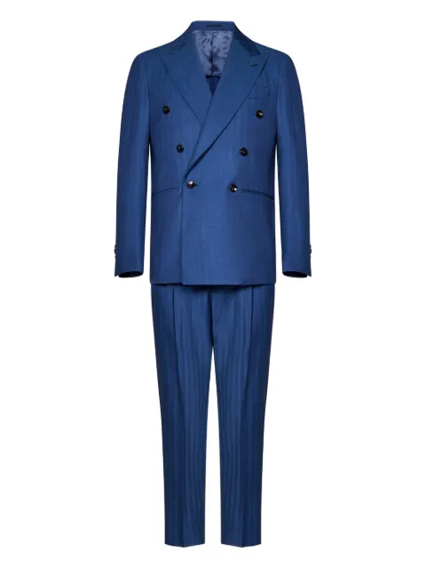 FRANZESE COLLECTION Stefano De Martino double-breasted suit