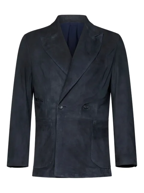 FRANZESE COLLECTION Blazer com lapelas e abotoamento duplo