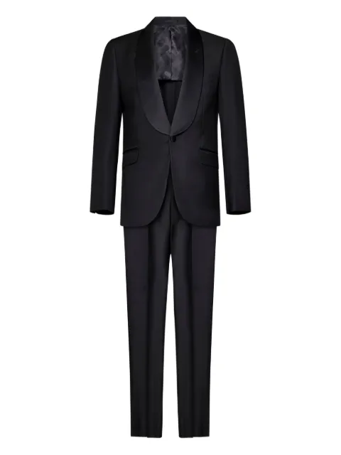 FRANZESE COLLECTION Brad Pitt single-breasted dinner suit