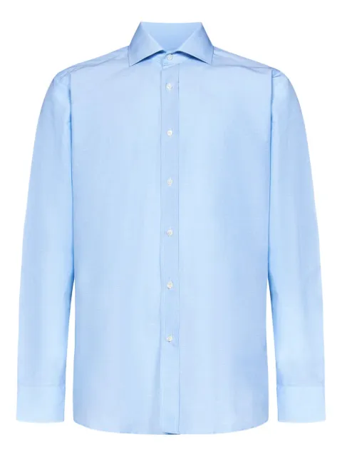 FRANZESE COLLECTION spread-collar long-sleeve shirt