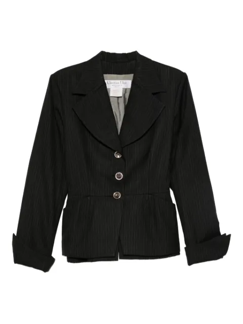 Christian Dior Pre-Owned 2000s Bar pinstriped blazer