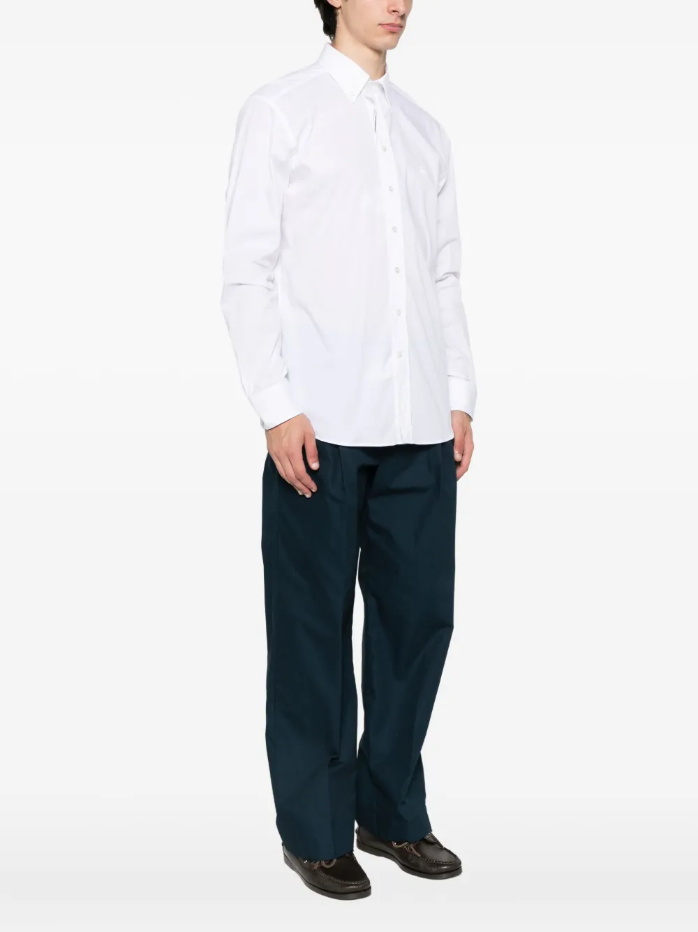 ETRO Overhemd met logo Wit