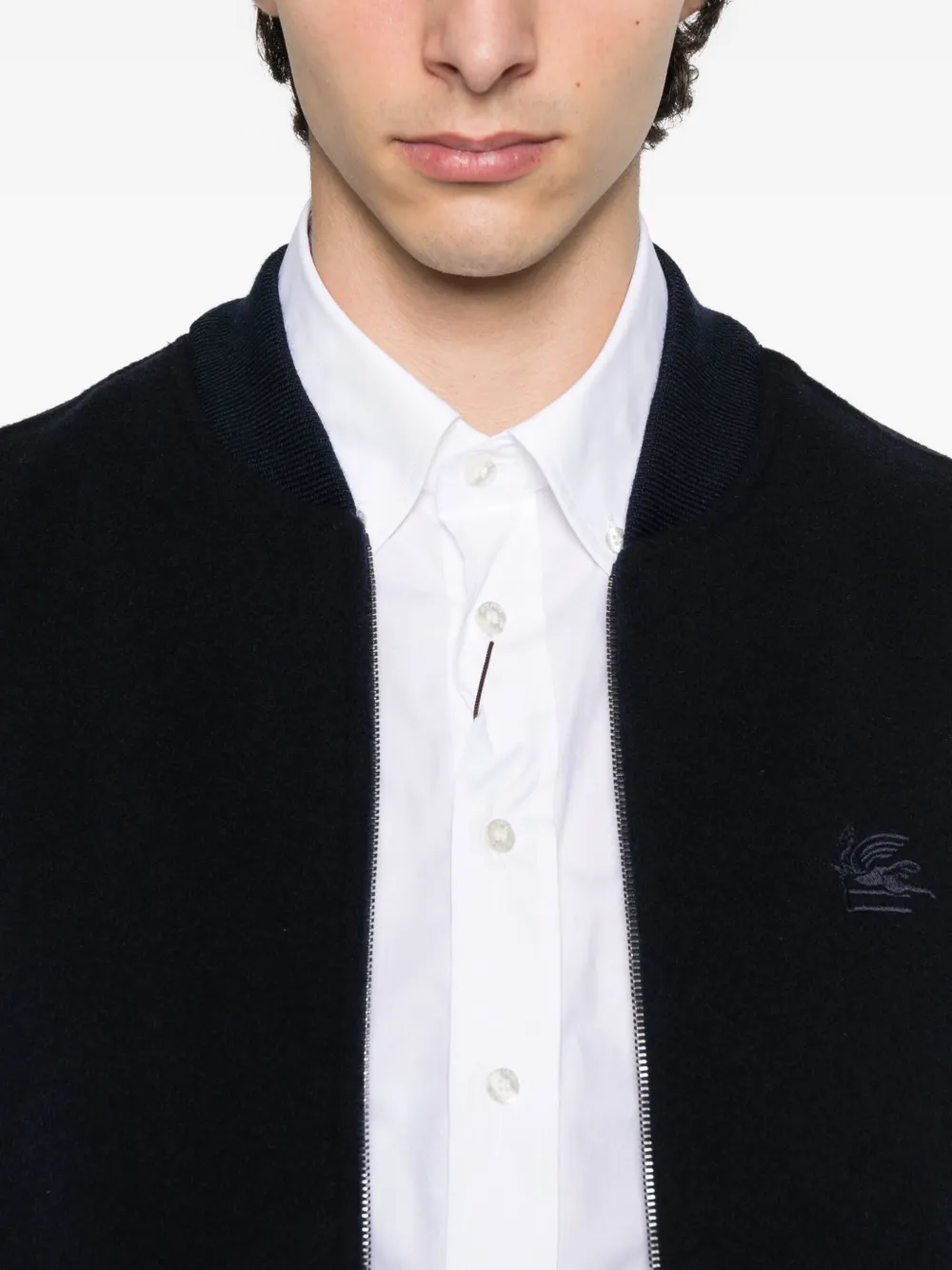 ETRO Overhemd met logo Wit
